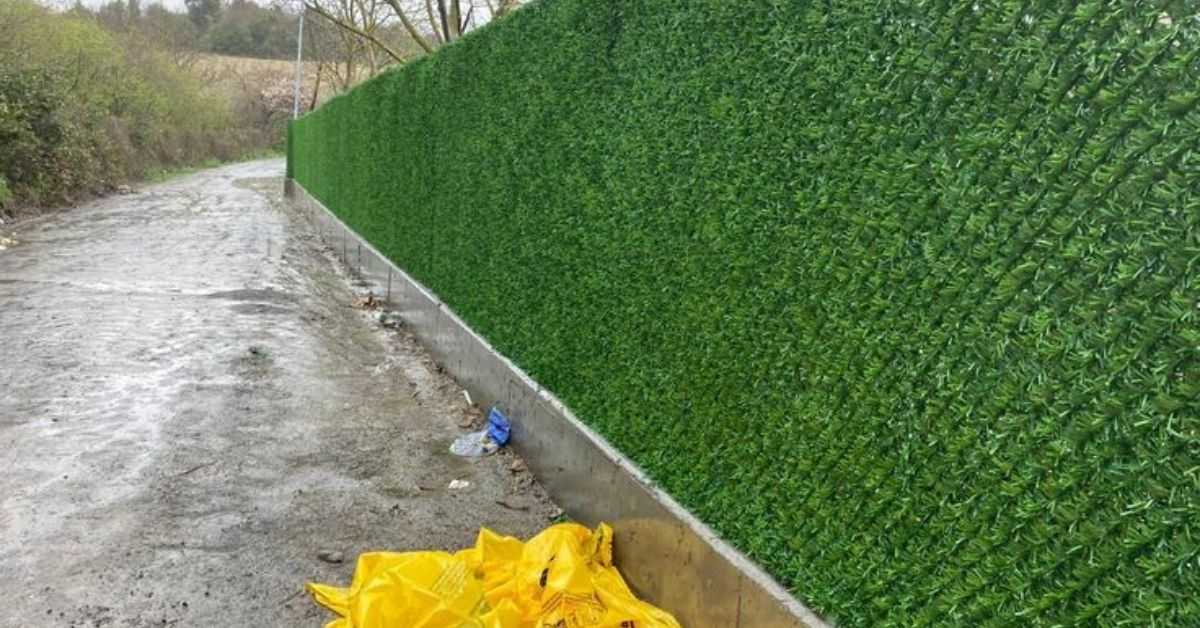 فنس چمنی برای ویلا